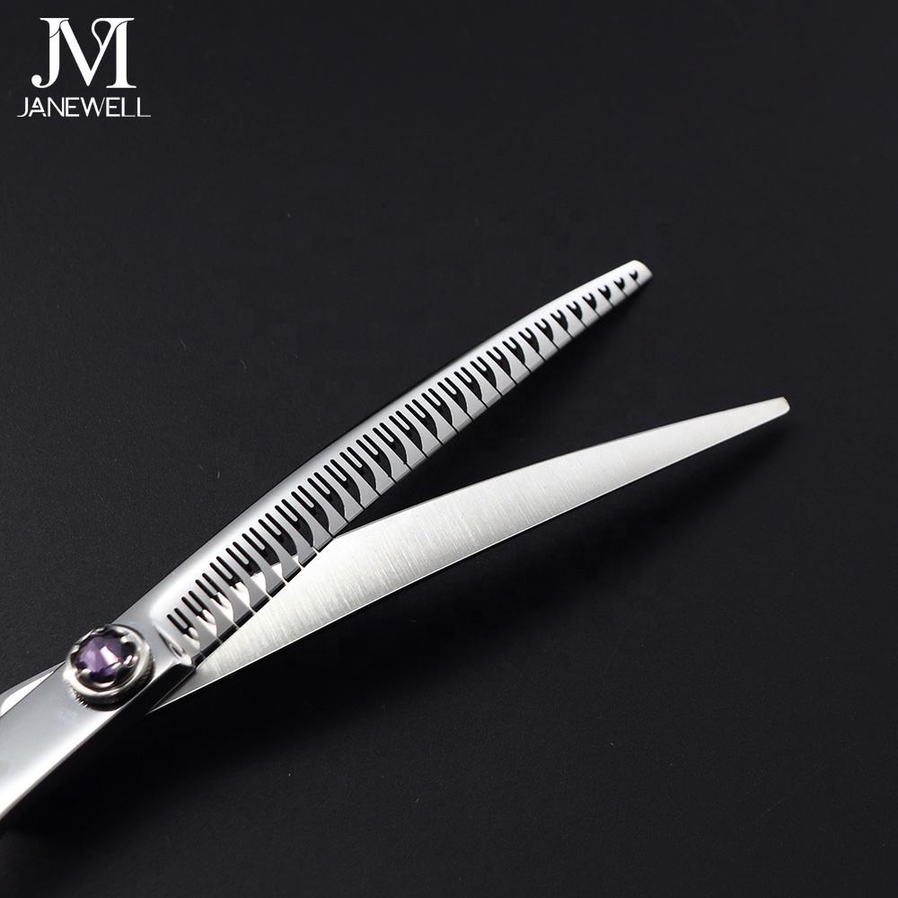 Professional VG10 curved thinning grooming shars for dog pet grooming, 7.0 inch. magic pet grooming shears for professional groomers. - thumbnail 33
