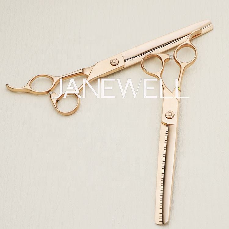 Professional VG10 curved thinning grooming shars for dog pet grooming, 7.0 inch. magic pet grooming shears for professional groomers. - thumbnail 37