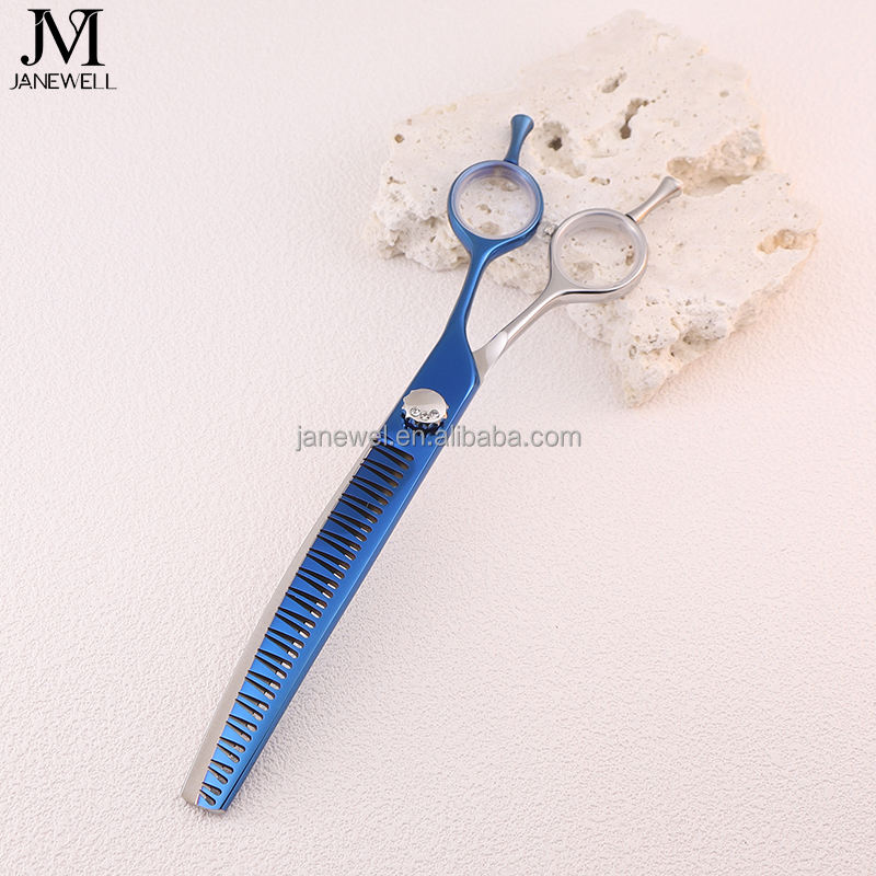 Professional VG10 curved thinning grooming shars for dog pet grooming, 7.0 inch. magic pet grooming shears for professional groomers. - thumbnail 6