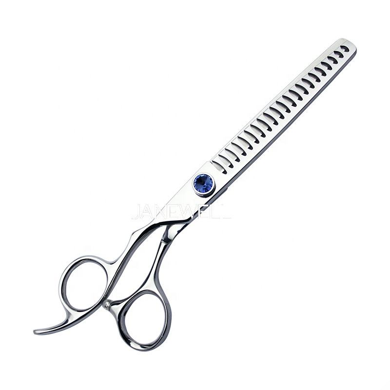 Professional VG10 curved chunker grooming shars for dog pet grooming, 7 inch. pet grooming shears for professional groomers. - thumbnail 18