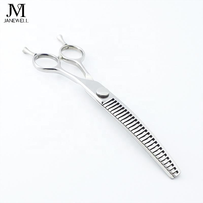 Professional VG10 curved chunker grooming shars for dog pet grooming, 7 inch. pet grooming shears for professional groomers. - thumbnail 34