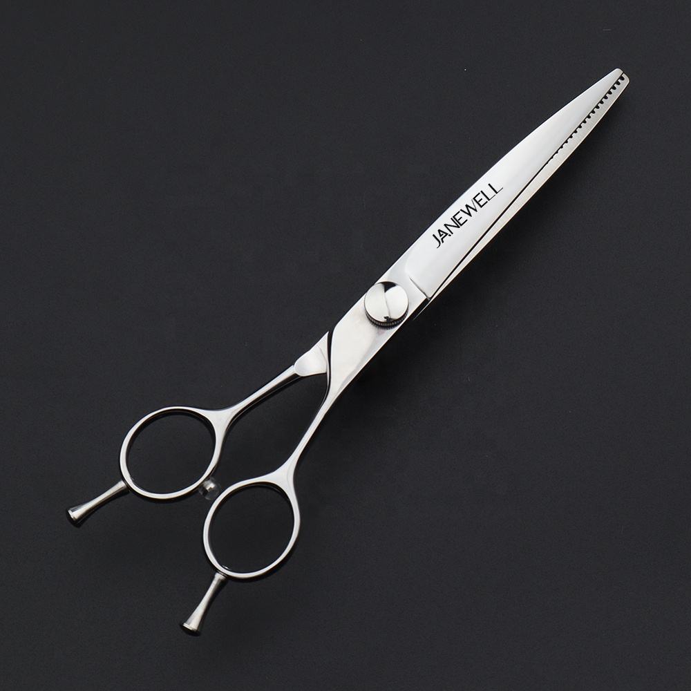 Professional VG10 curved chunker grooming shars for dog pet grooming, 7 inch. pet grooming shears for professional groomers. - thumbnail 38