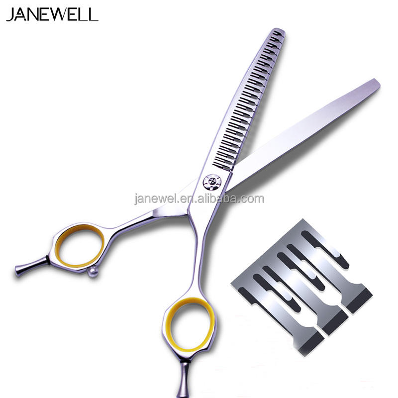 Professional VG10 curved chunker grooming shars for dog pet grooming, 7 inch. pet grooming shears for professional groomers. - thumbnail 67