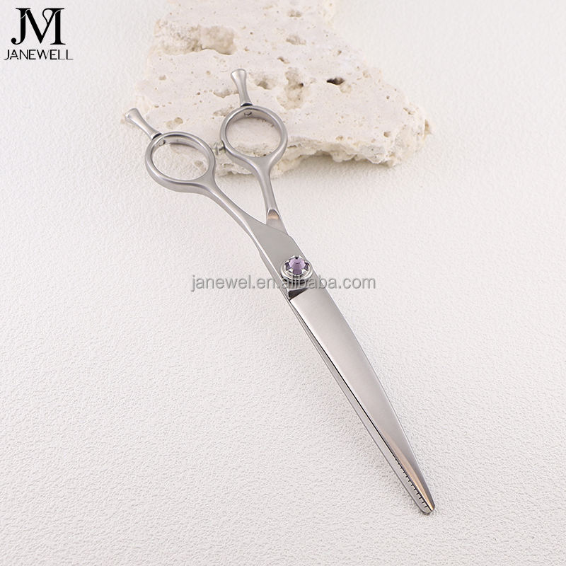 Professional VG10 curved chunker grooming shars for dog pet grooming, 7 inch. pet grooming shears for professional groomers. - thumbnail 88