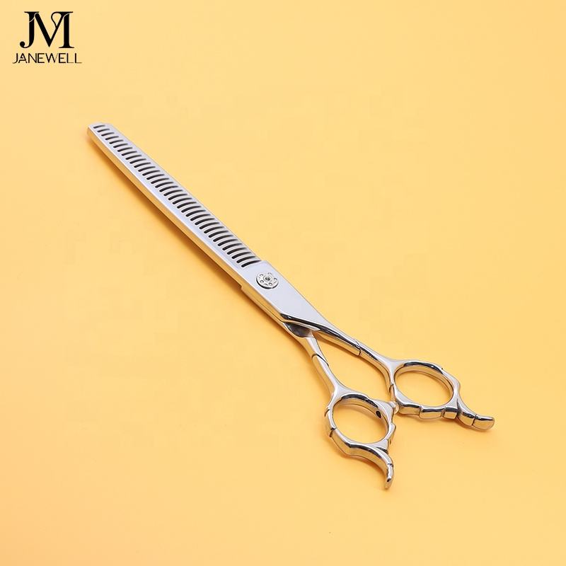 Professional VG10 curved chunker grooming shars for dog pet grooming, 7 inch. pet grooming shears for professional groomers. - thumbnail 9