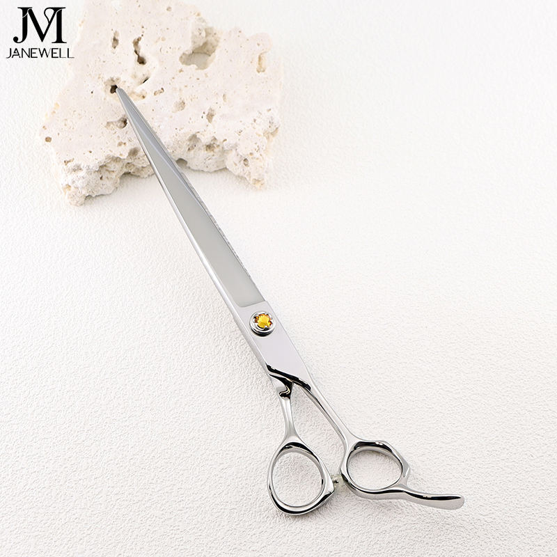 Professional VG10 straight grooming shars for dog pet grooming, 8.0 inch. pet grooming shears for professional groomers. - thumbnail 2