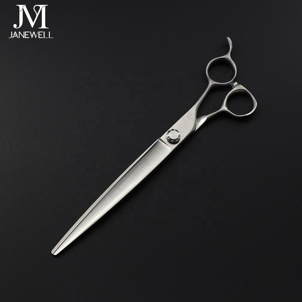 Professional VG10 straight grooming shars for dog pet grooming, 8.0 inch. pet grooming shears for professional groomers. - thumbnail 3