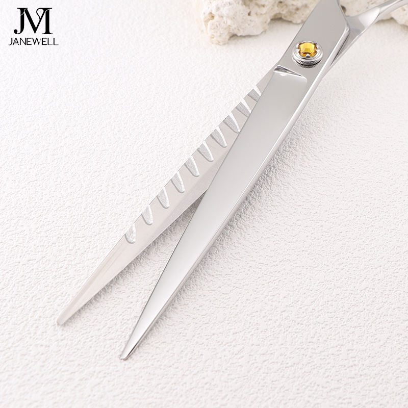 Professional VG10 straight grooming shars for dog pet grooming, 8.0 inch. pet grooming shears for professional groomers. - thumbnail 8