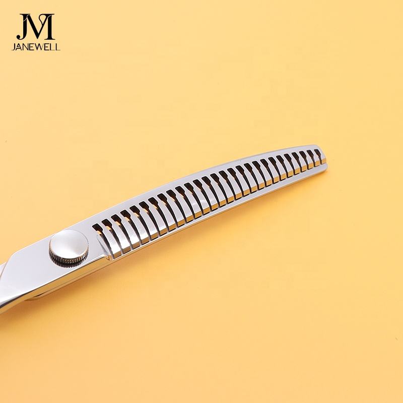 Professional VG10 curved thinning grooming sheers for dog pet grooming, 7.0 inch. pet grooming shears for professional groomers. - thumbnail 5